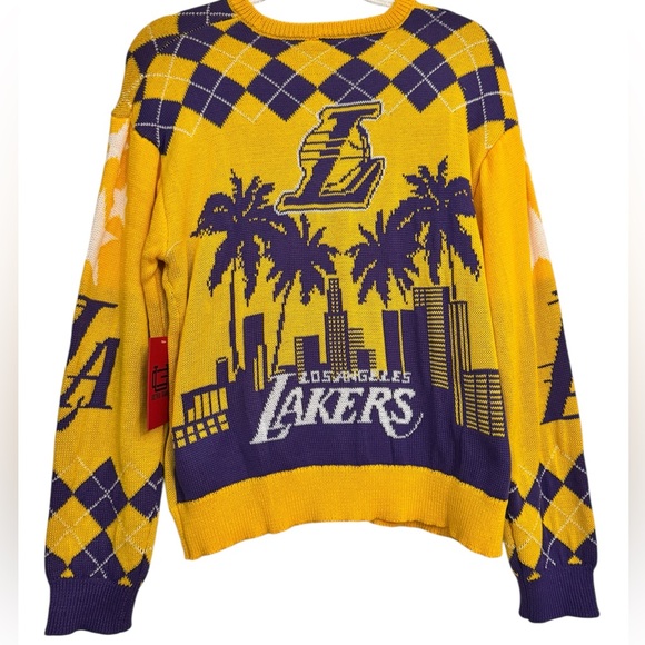 L.A. Lakers Sweater Size S NWT Officially Licensed - Picture 7 of 11